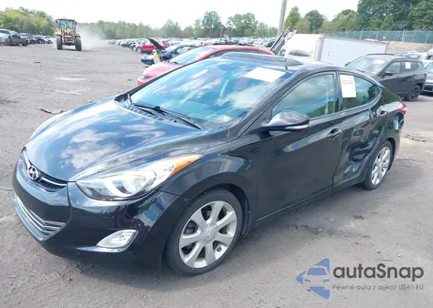 2013 Hyundai Elantra Limited из США, поврежденный, VIN 5NPDH4AE3DH355751